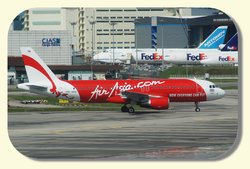 Samolot Airbus A320-200 linii Air Asia